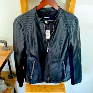 Express leather jacket
